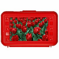 Red 3D Lenticular Pencil Box (Custom)